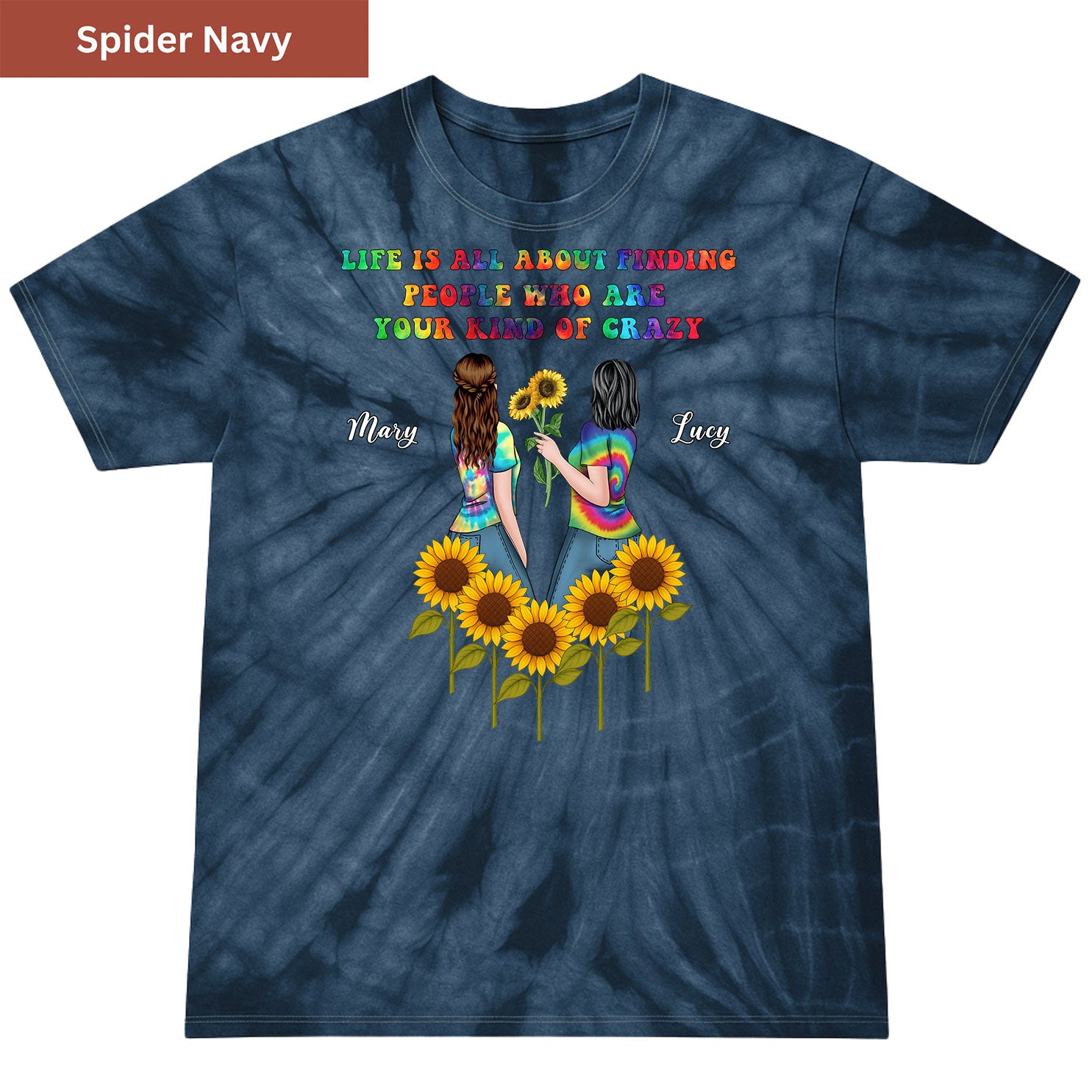 Bestie Girls Premium Tie-dye Unisex Shirt