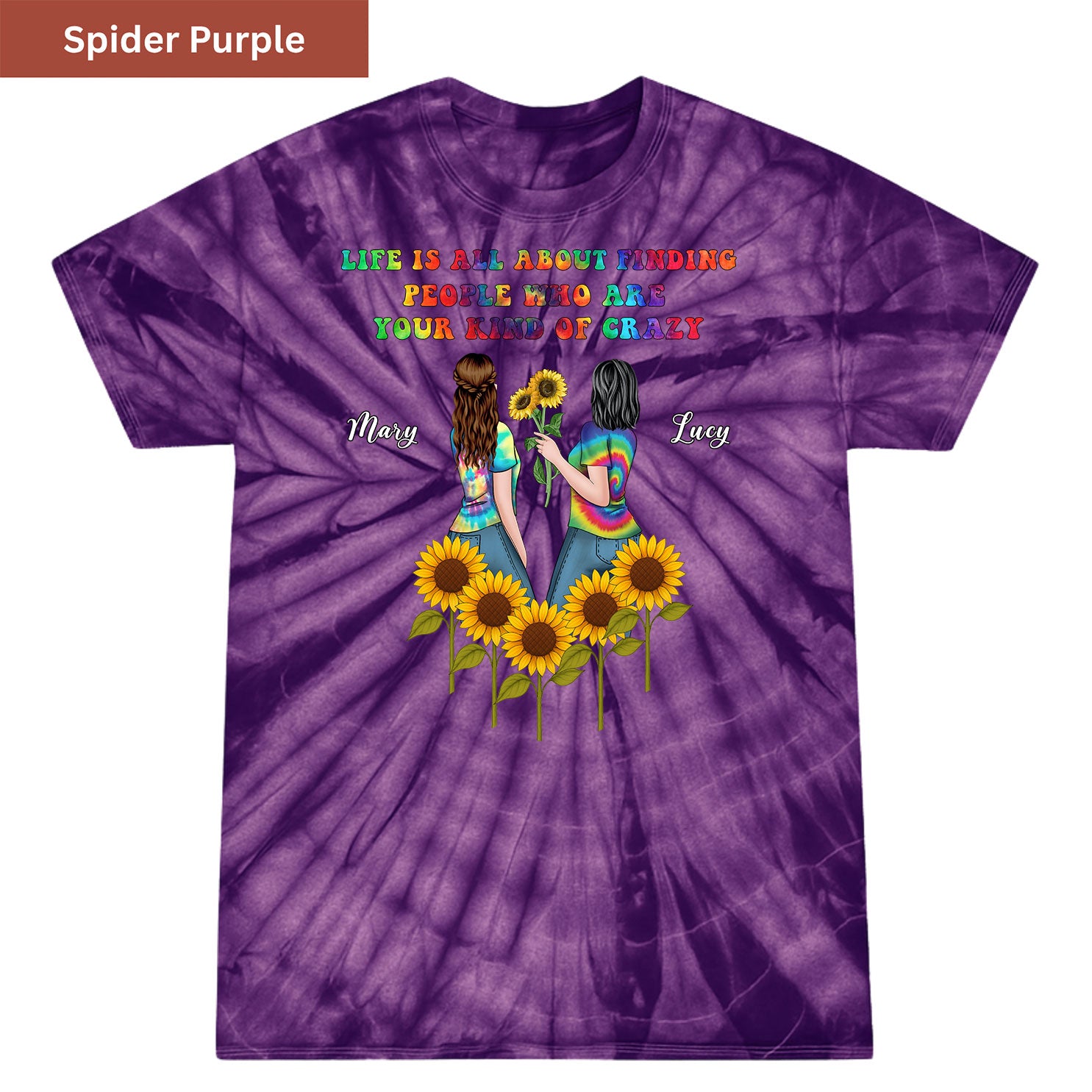 Bestie Girls Premium Tie-dye Unisex Shirt