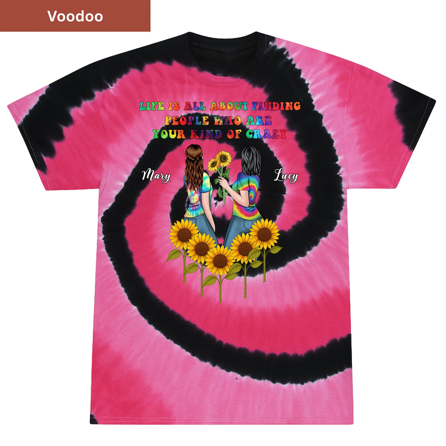 Bestie Girls Premium Tie-dye Unisex Shirt