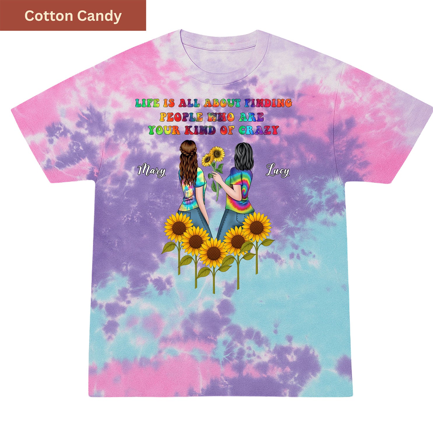 Bestie Girls Premium Tie-dye Unisex Shirt