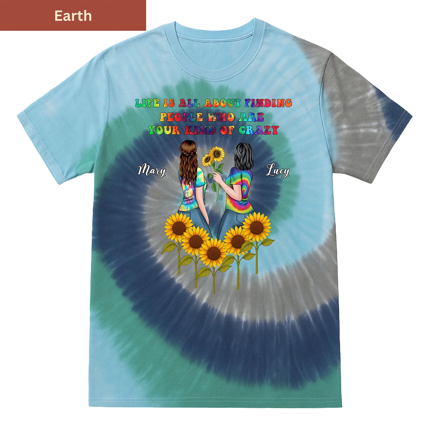 Bestie Girls Premium Tie-dye Unisex Shirt