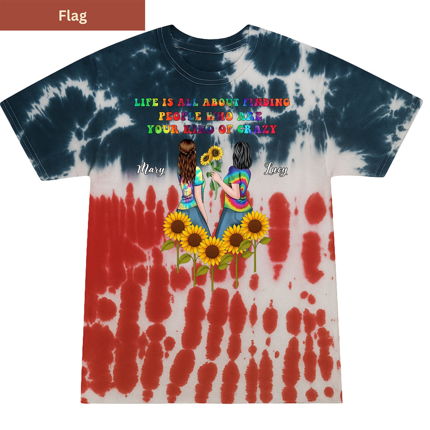 Bestie Girls Premium Tie-dye Unisex Shirt