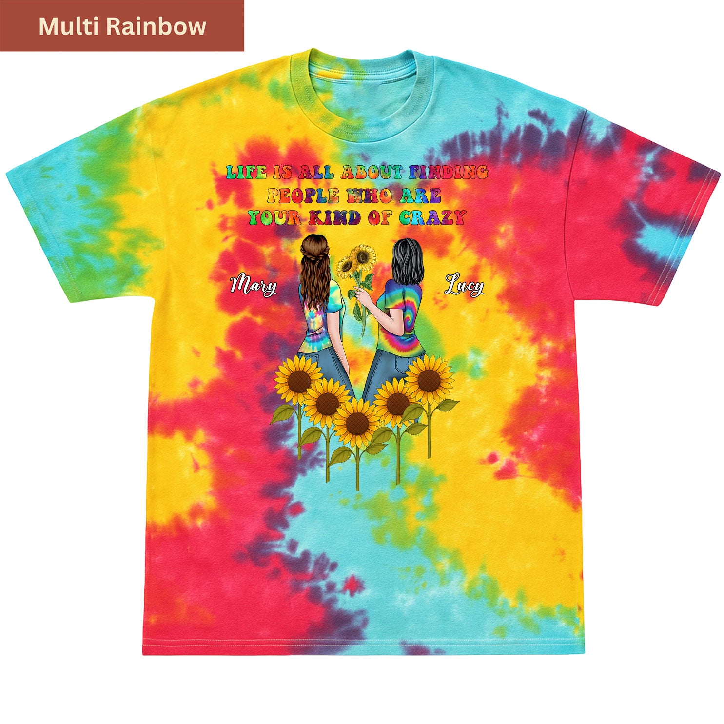 Bestie Girls Premium Tie-dye Unisex Shirt
