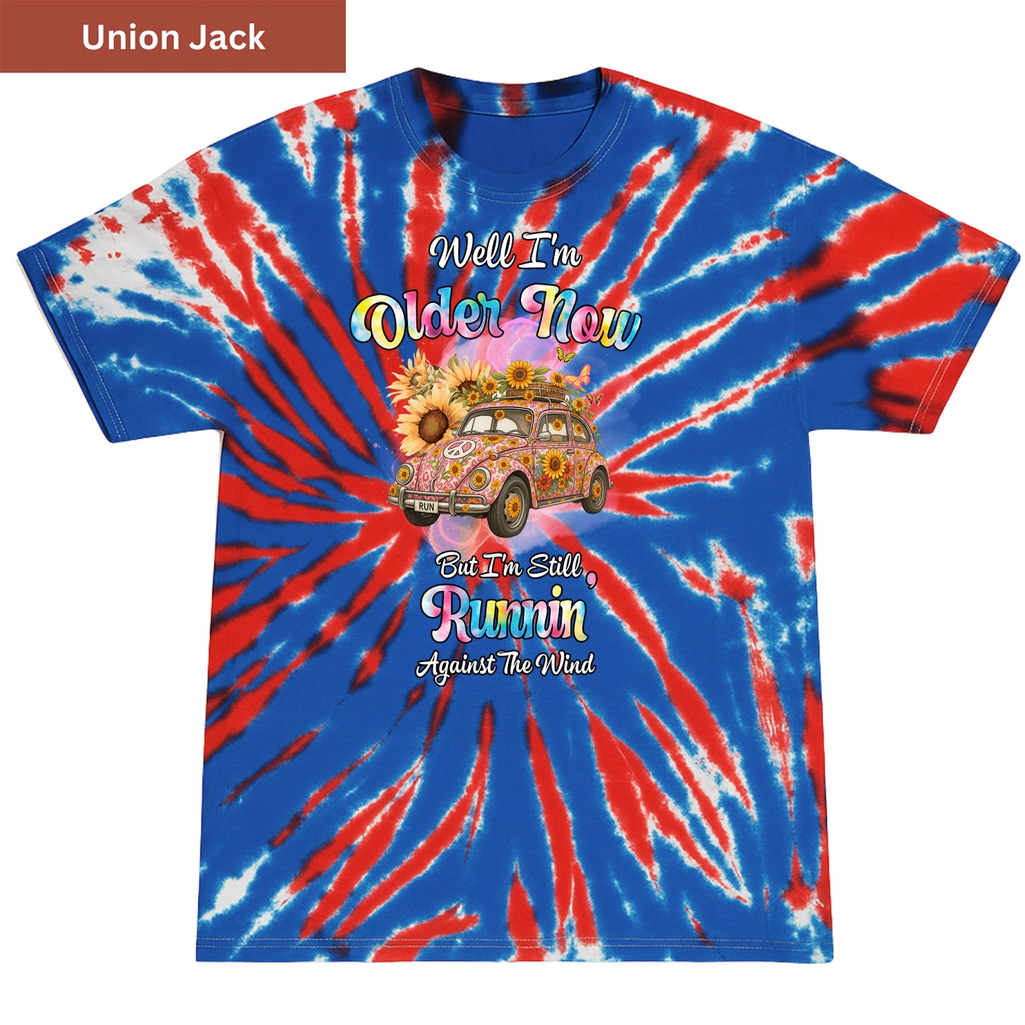Sunflower Rebel Ride Premium Tie-dye Unisex Shirt