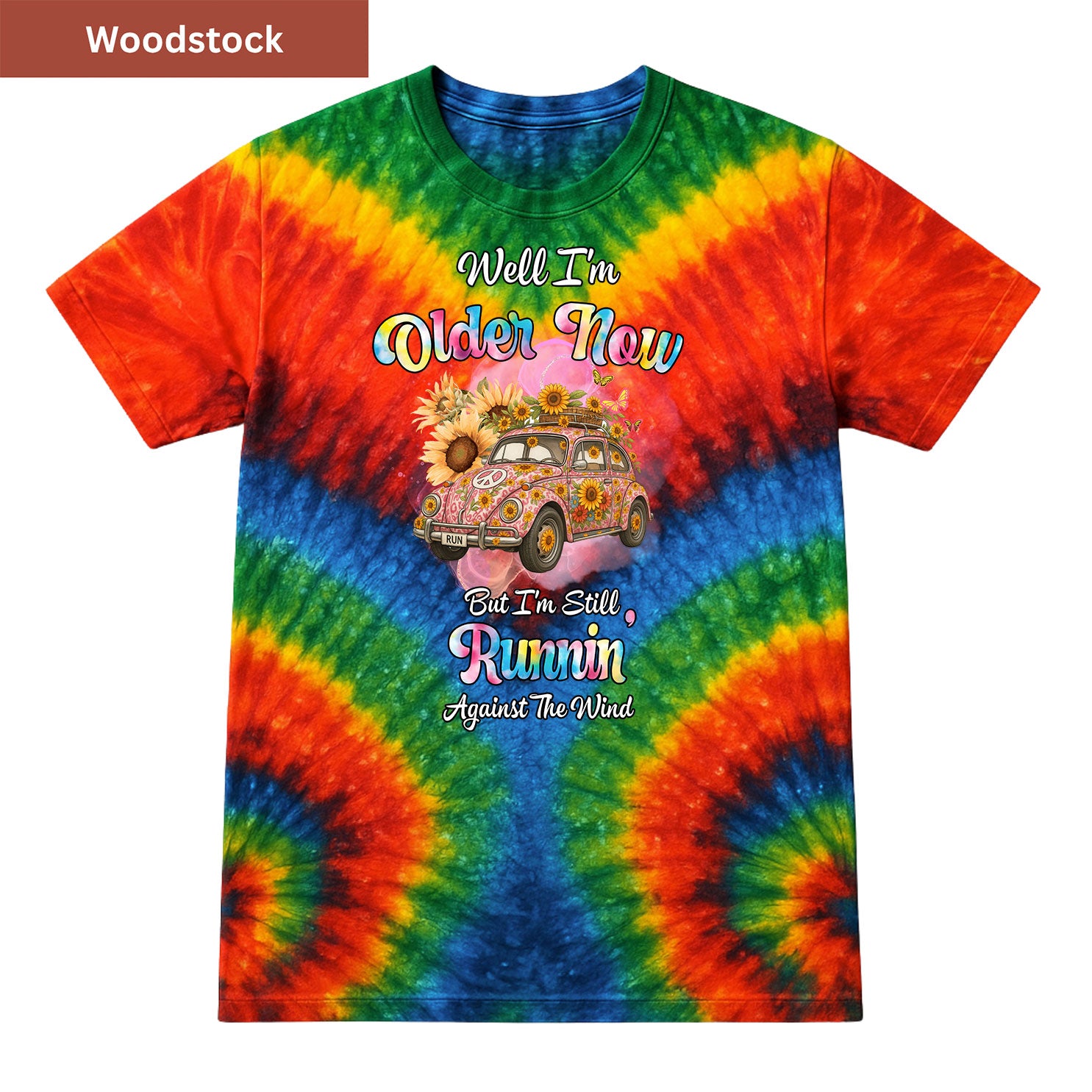 Sunflower Rebel Ride Premium Tie-dye Unisex Shirt
