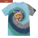Sunflower Rebel Ride Premium Tie-dye Unisex Shirt