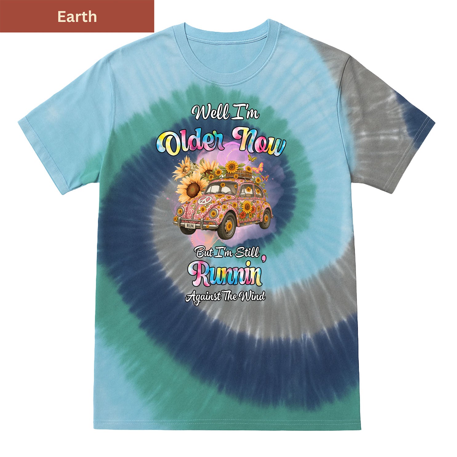 Sunflower Rebel Ride Premium Tie-dye Unisex Shirt