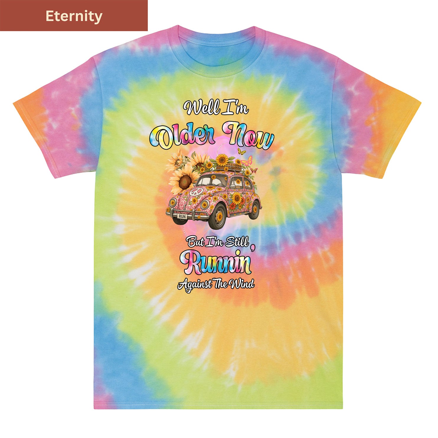 Sunflower Rebel Ride Premium Tie-dye Unisex Shirt