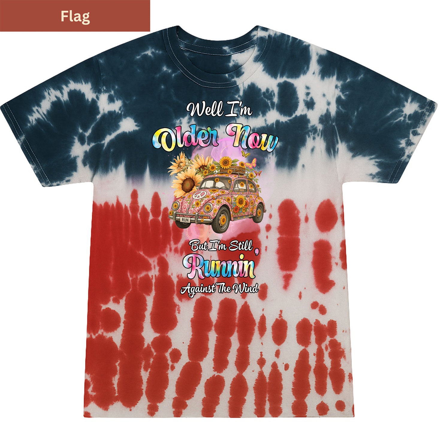 Sunflower Rebel Ride Premium Tie-dye Unisex Shirt
