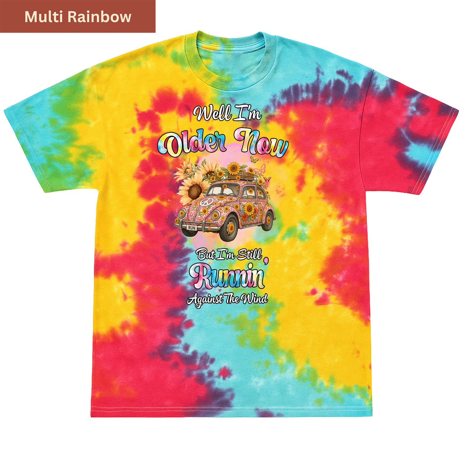 Sunflower Rebel Ride Premium Tie-dye Unisex Shirt