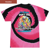 Old Hippie Grandma Premium Tie-dye Unisex Shirt