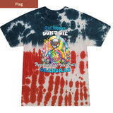 Old Hippie Grandma Premium Tie-dye Unisex Shirt