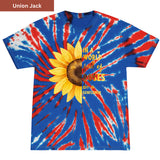 Be a Sunflower Premium Tie-dye Unisex Shirt