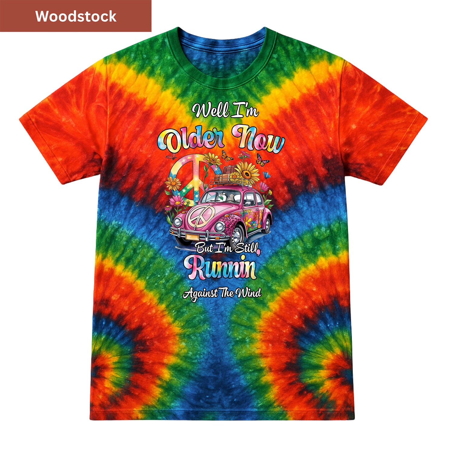 Sunflower Rebel Ride Premium Tie-dye Unisex Shirt