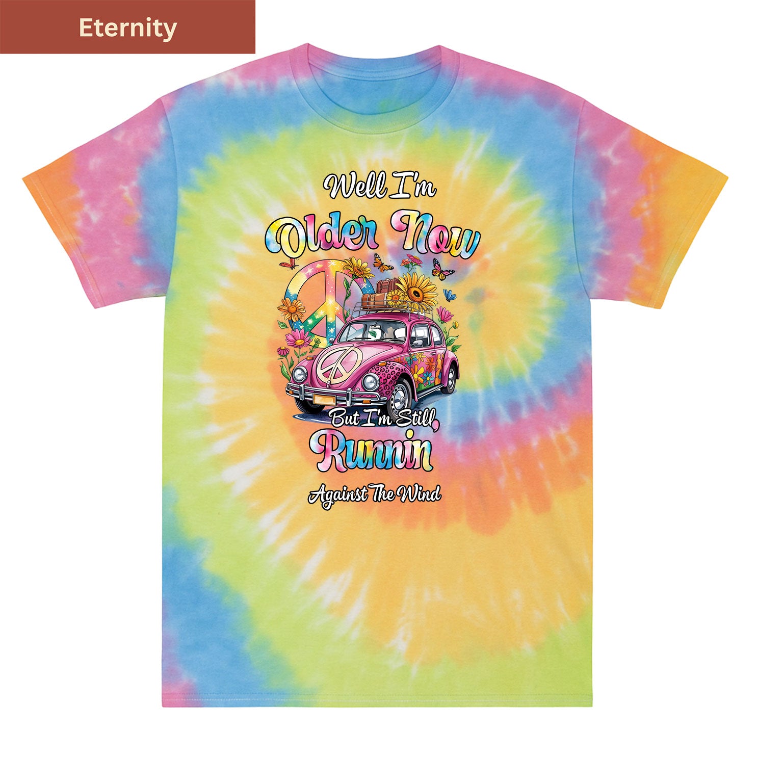 Sunflower Rebel Ride Premium Tie-dye Unisex Shirt