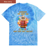 Not Just an Old Lady Premium Tie-dye Unisex Shirt