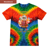 Not Just an Old Lady Premium Tie-dye Unisex Shirt