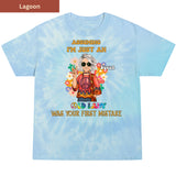 Not Just an Old Lady Premium Tie-dye Unisex Shirt