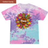 Sunflower Grandkids Premium Tie-dye Unisex Shirt