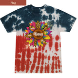 Sunflower Grandkids Premium Tie-dye Unisex Shirt