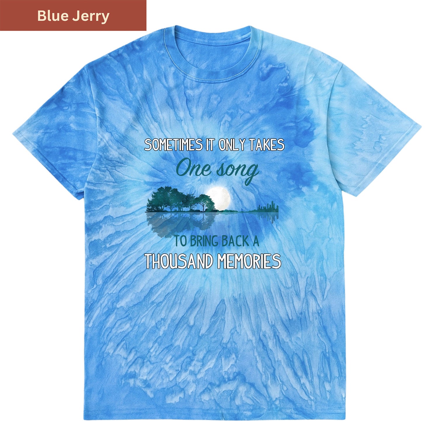 Soundtrack of the Soul Premium Tie-dye Unisex Shirt