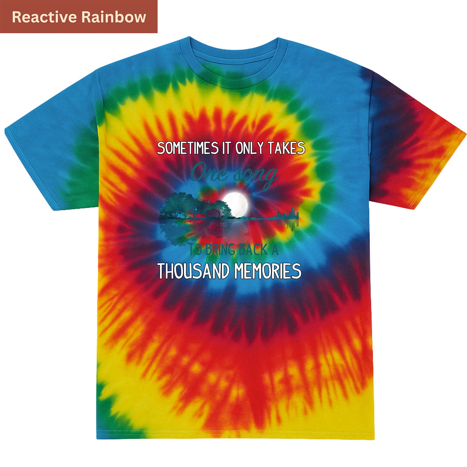 Soundtrack of the Soul Premium Tie-dye Unisex Shirt