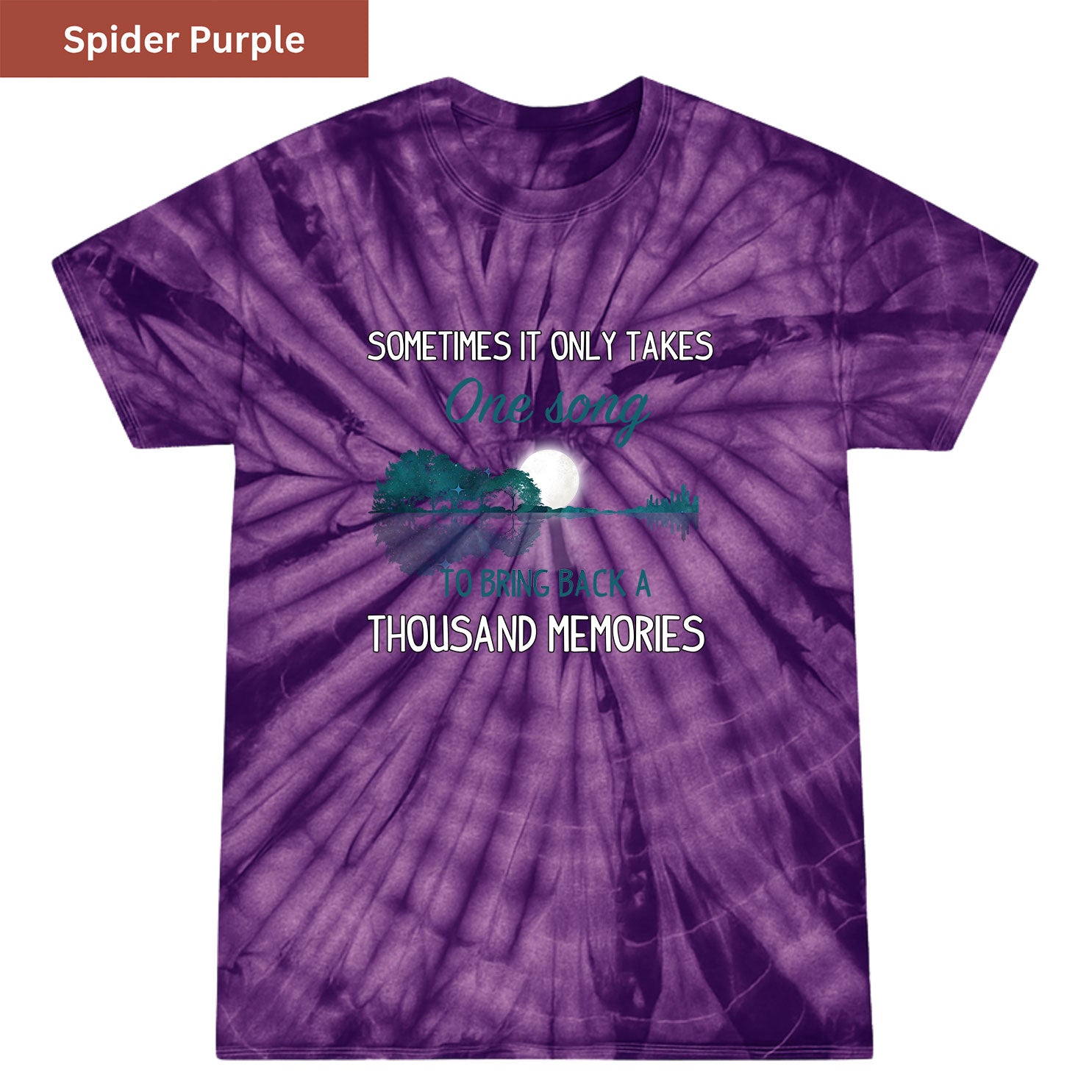 Soundtrack of the Soul Premium Tie-dye Unisex Shirt