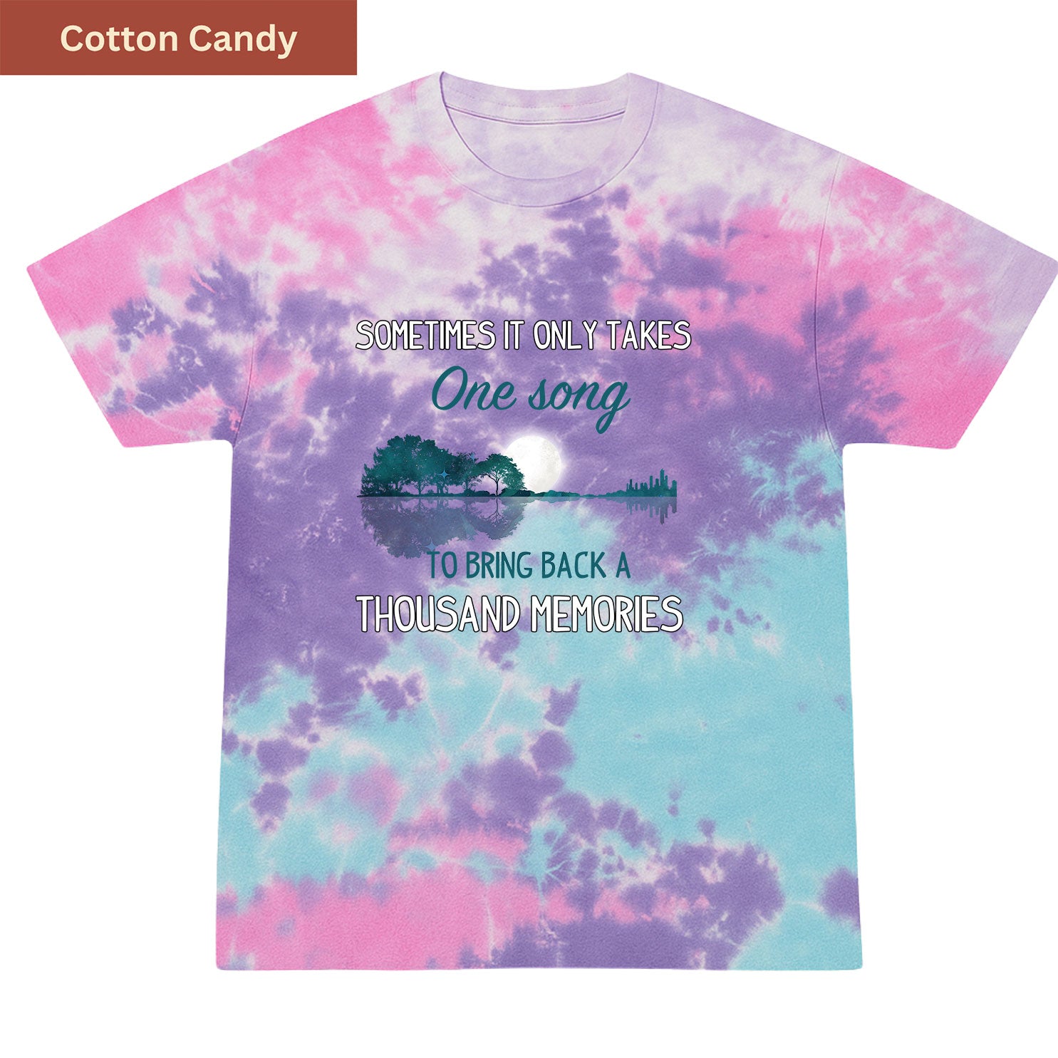 Soundtrack of the Soul Premium Tie-dye Unisex Shirt