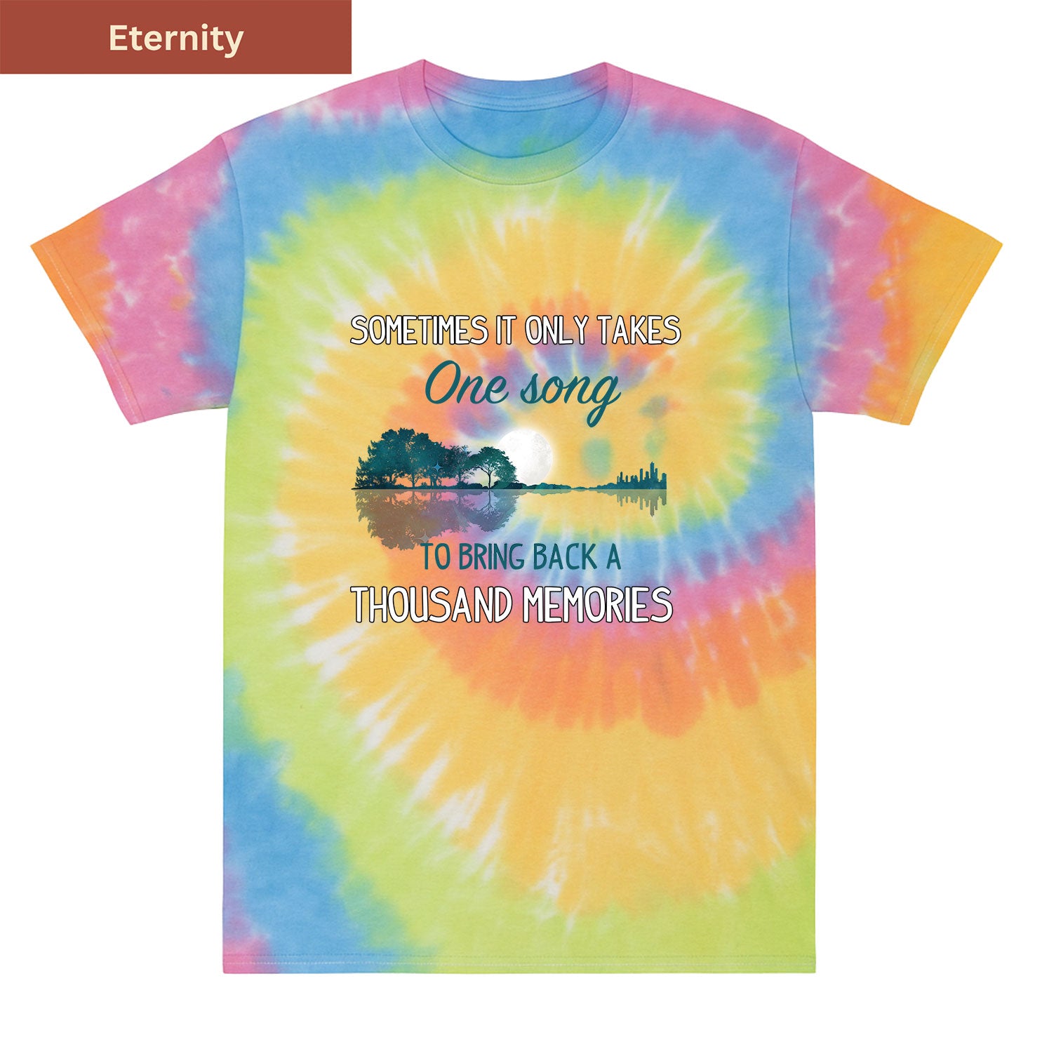 Soundtrack of the Soul Premium Tie-dye Unisex Shirt