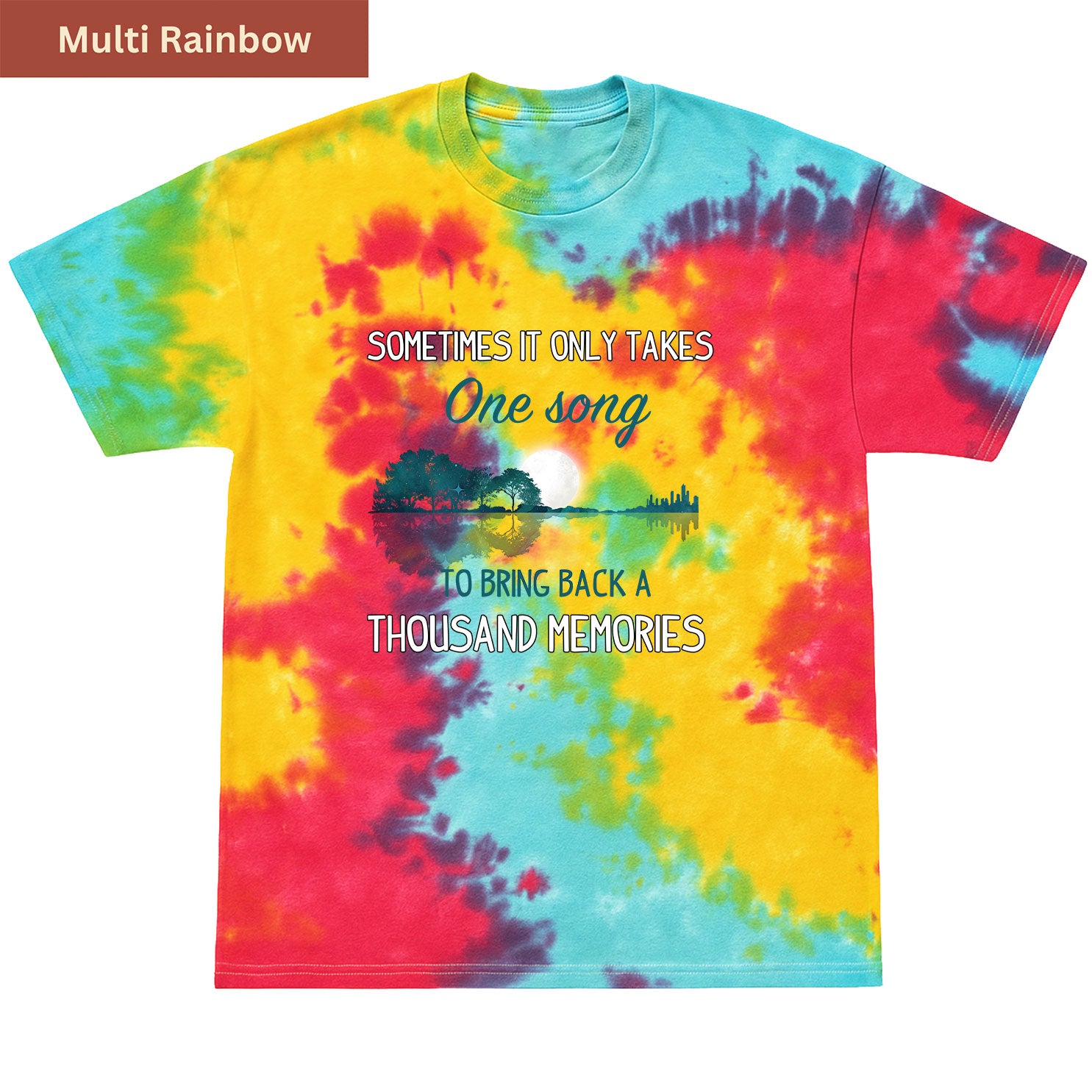 Soundtrack of the Soul Premium Tie-dye Unisex Shirt