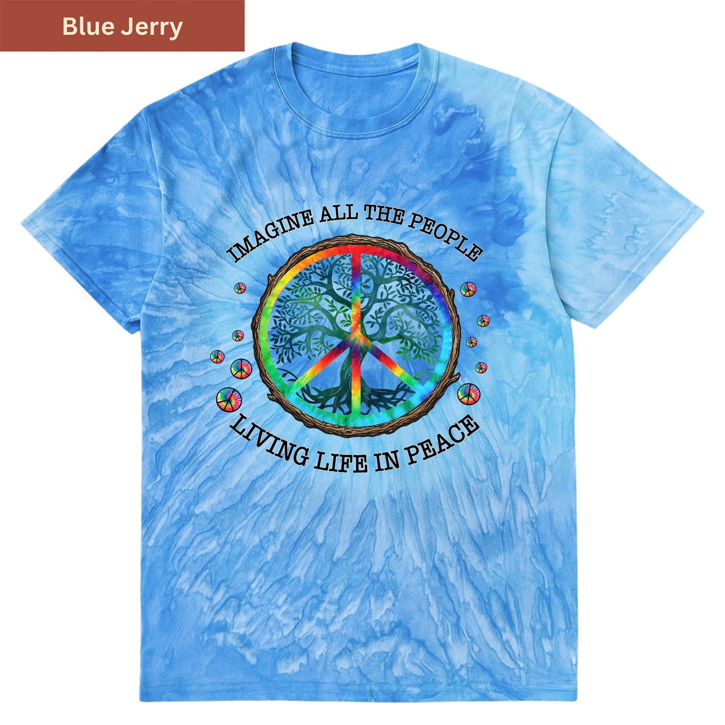Imagine Premium Tie-dye Unisex Shirt