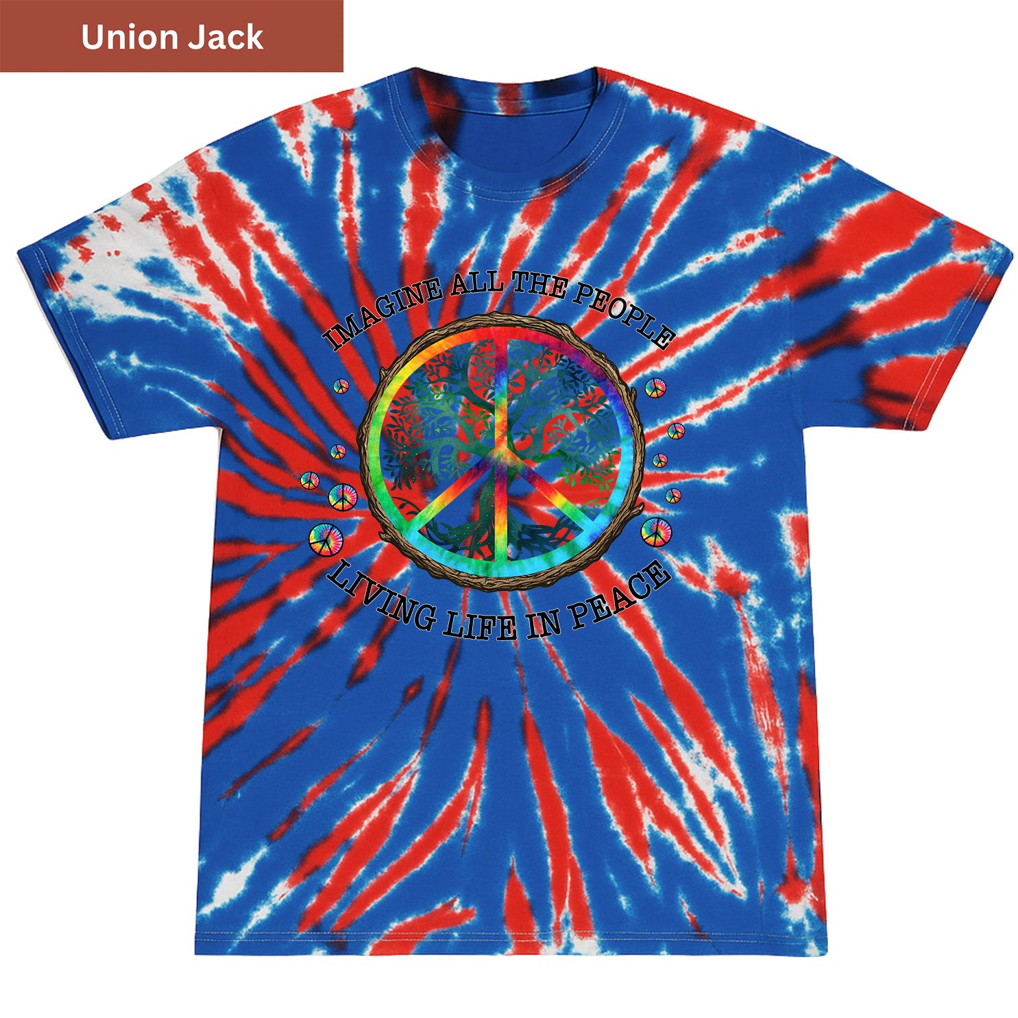 Imagine Premium Tie-dye Unisex Shirt