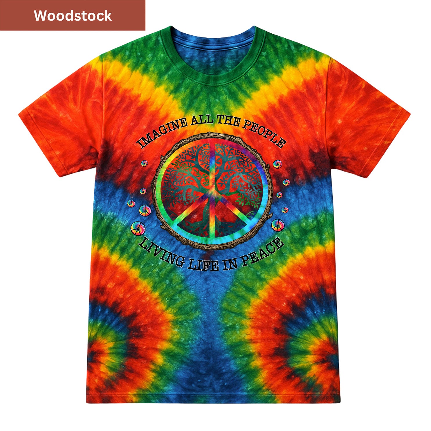 Imagine Premium Tie-dye Unisex Shirt