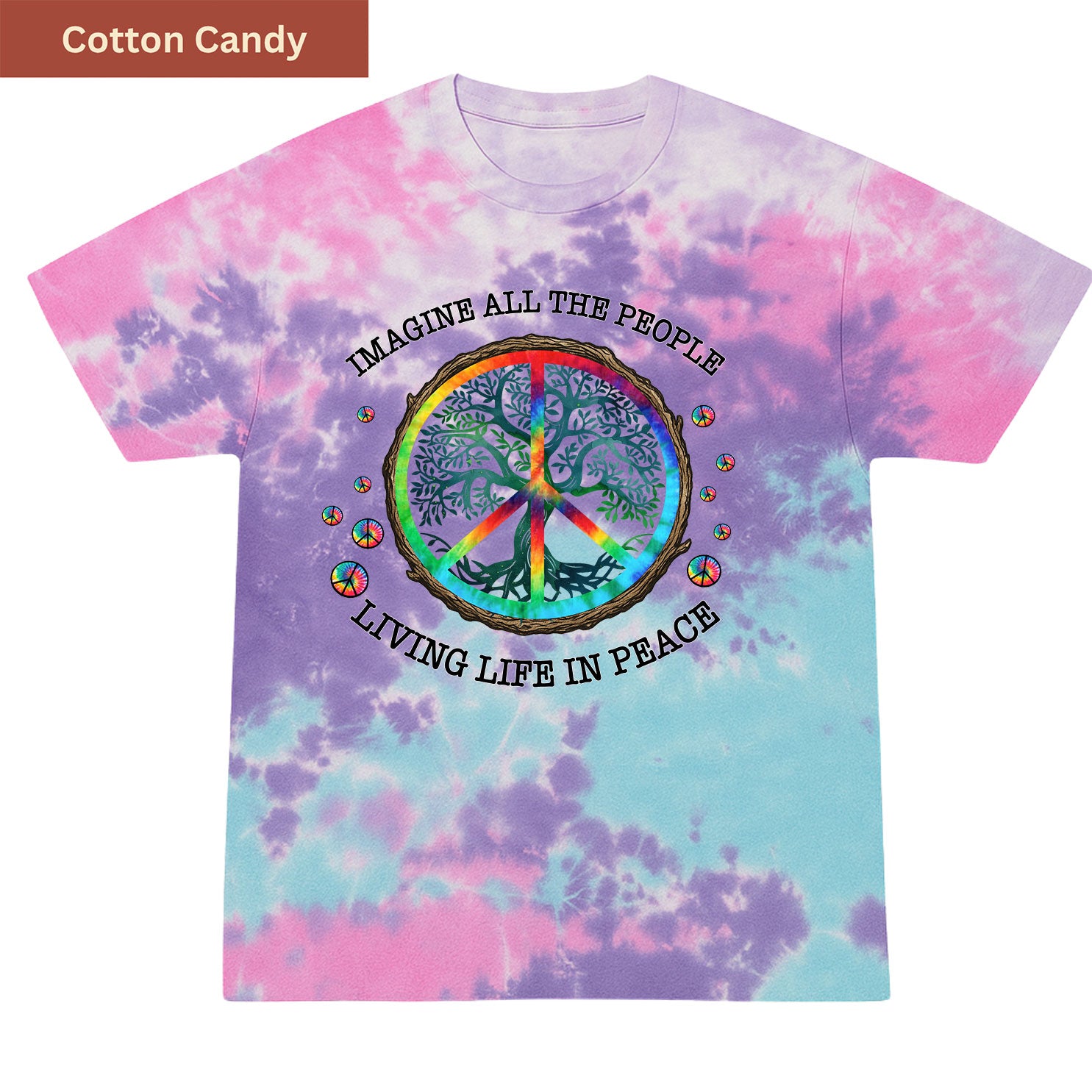 Imagine Premium Tie-dye Unisex Shirt