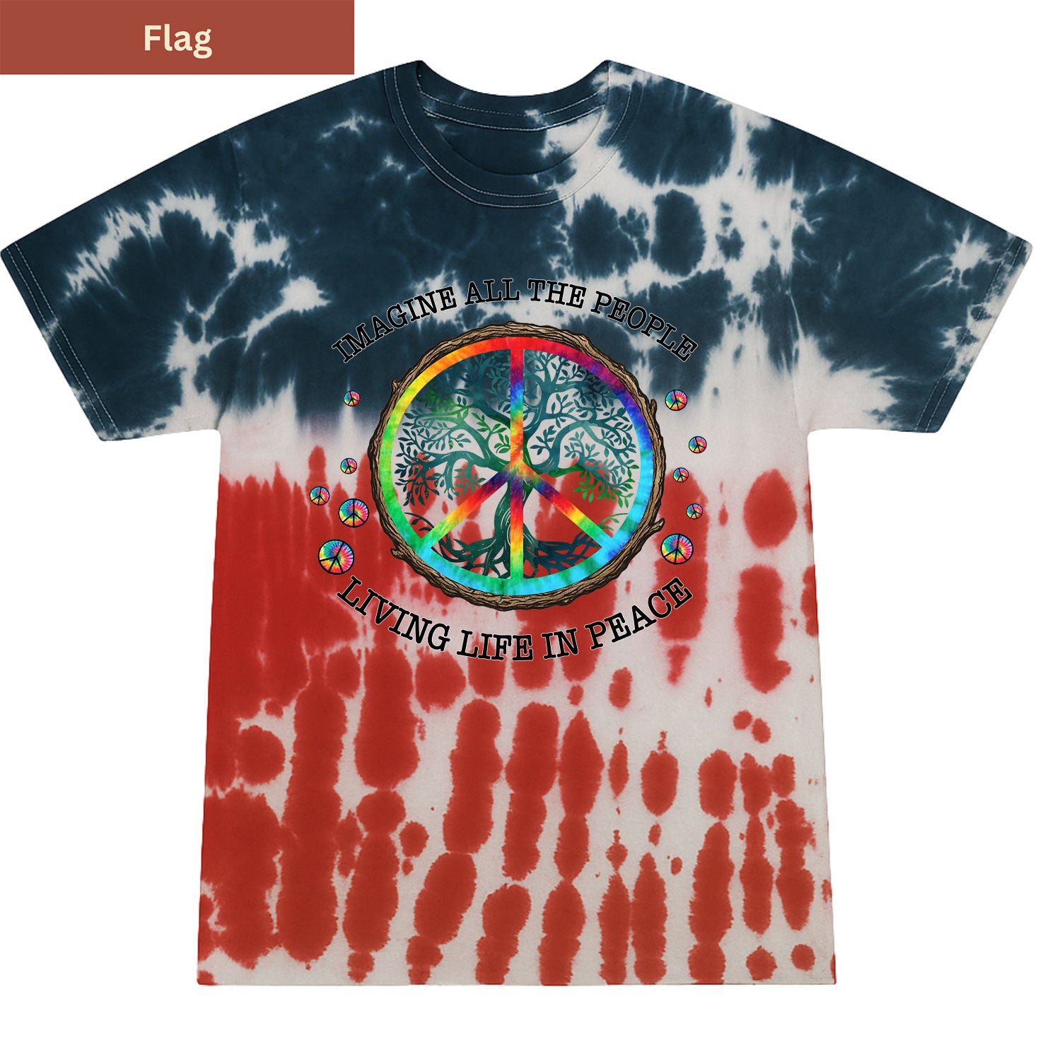 Imagine Premium Tie-dye Unisex Shirt