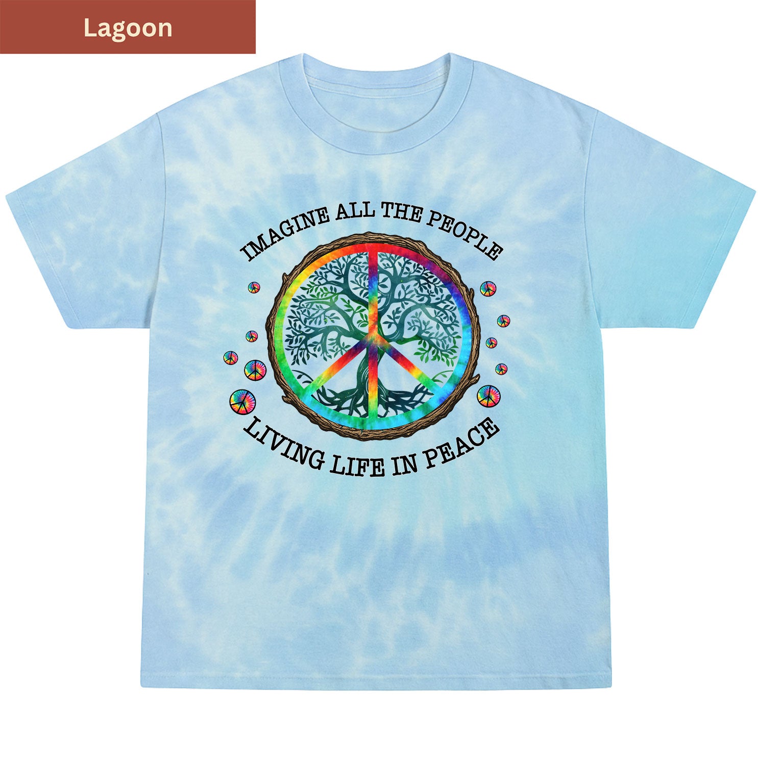Imagine Premium Tie-dye Unisex Shirt