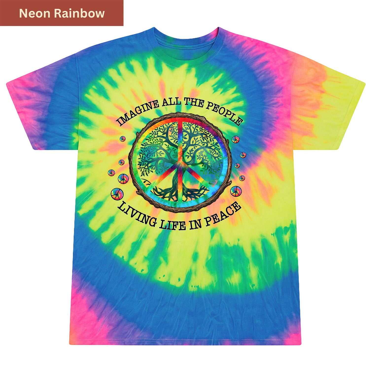 Imagine Premium Tie-dye Unisex Shirt