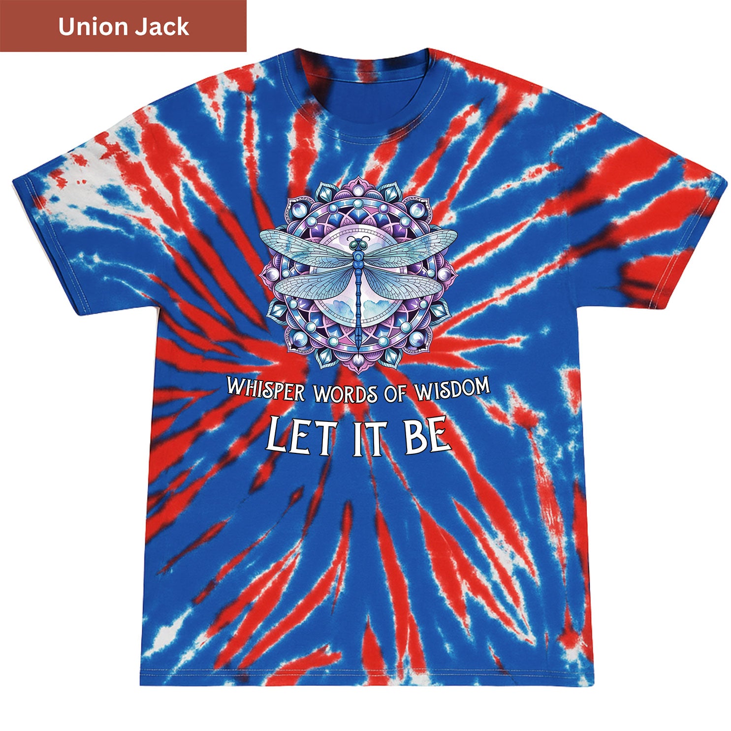 Whisper Words of Wisdom Premium Tie-dye Unisex Shirt