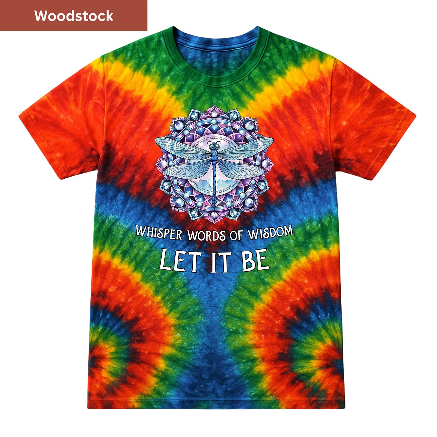 Whisper Words of Wisdom Premium Tie-dye Unisex Shirt