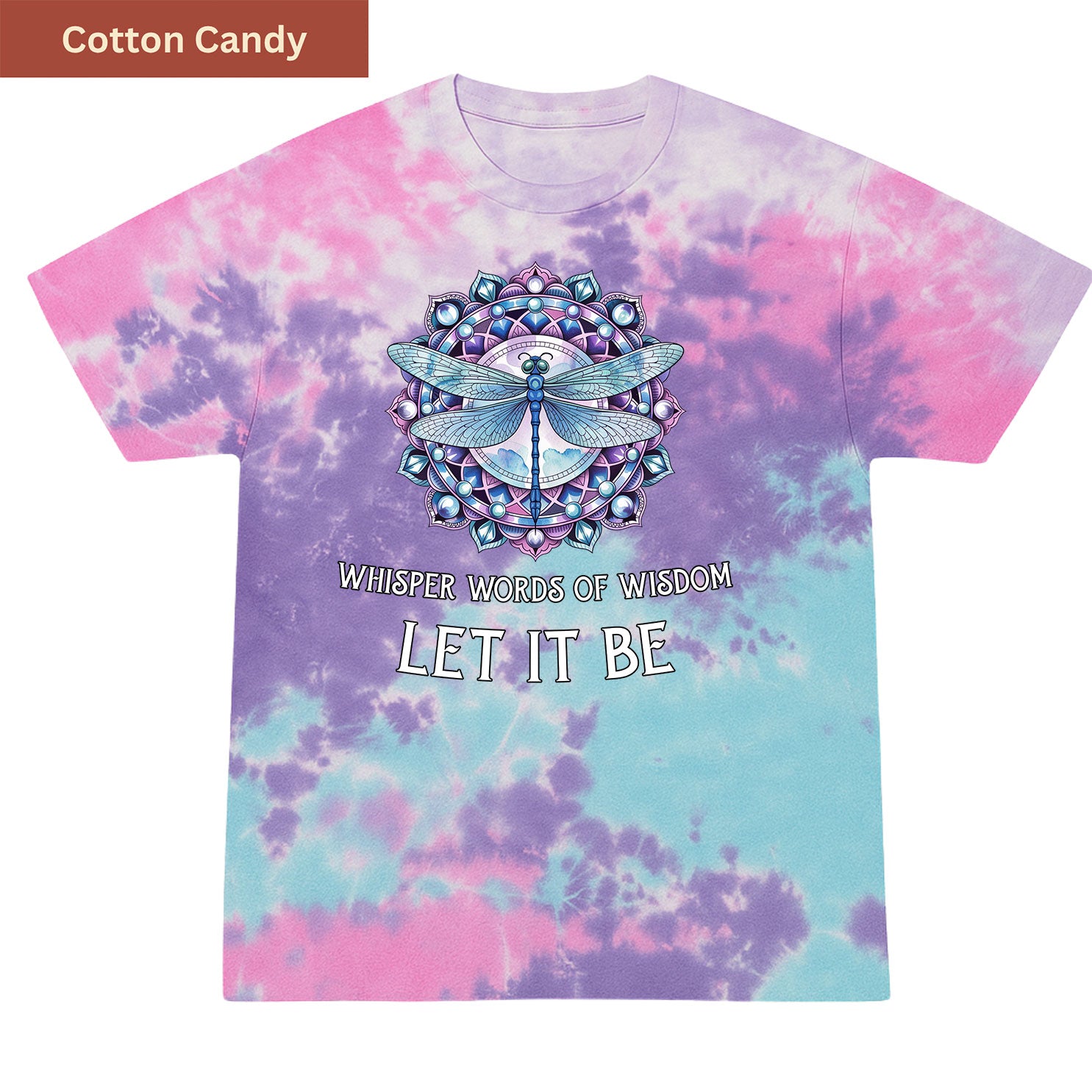Whisper Words of Wisdom Premium Tie-dye Unisex Shirt