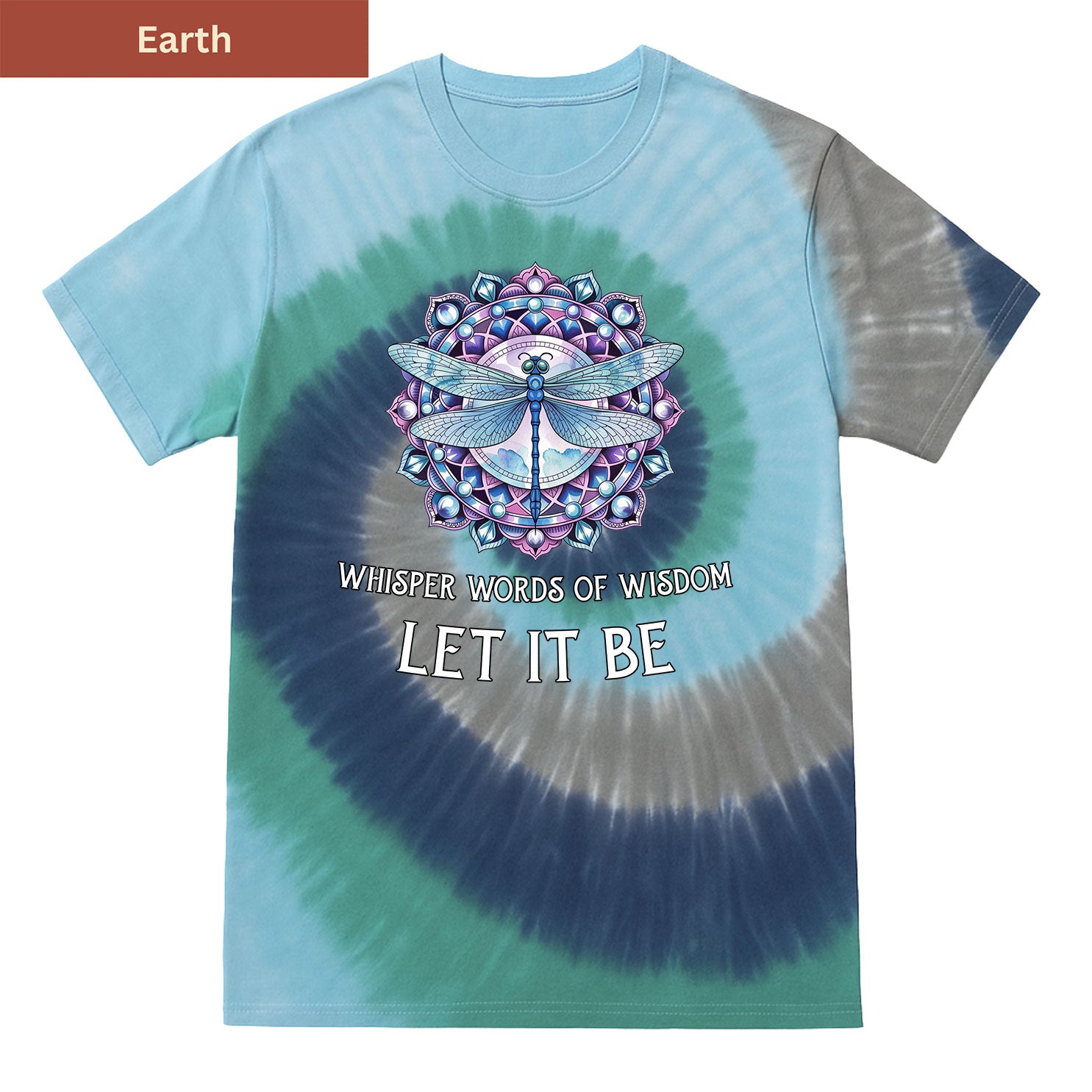 Whisper Words of Wisdom Premium Tie-dye Unisex Shirt