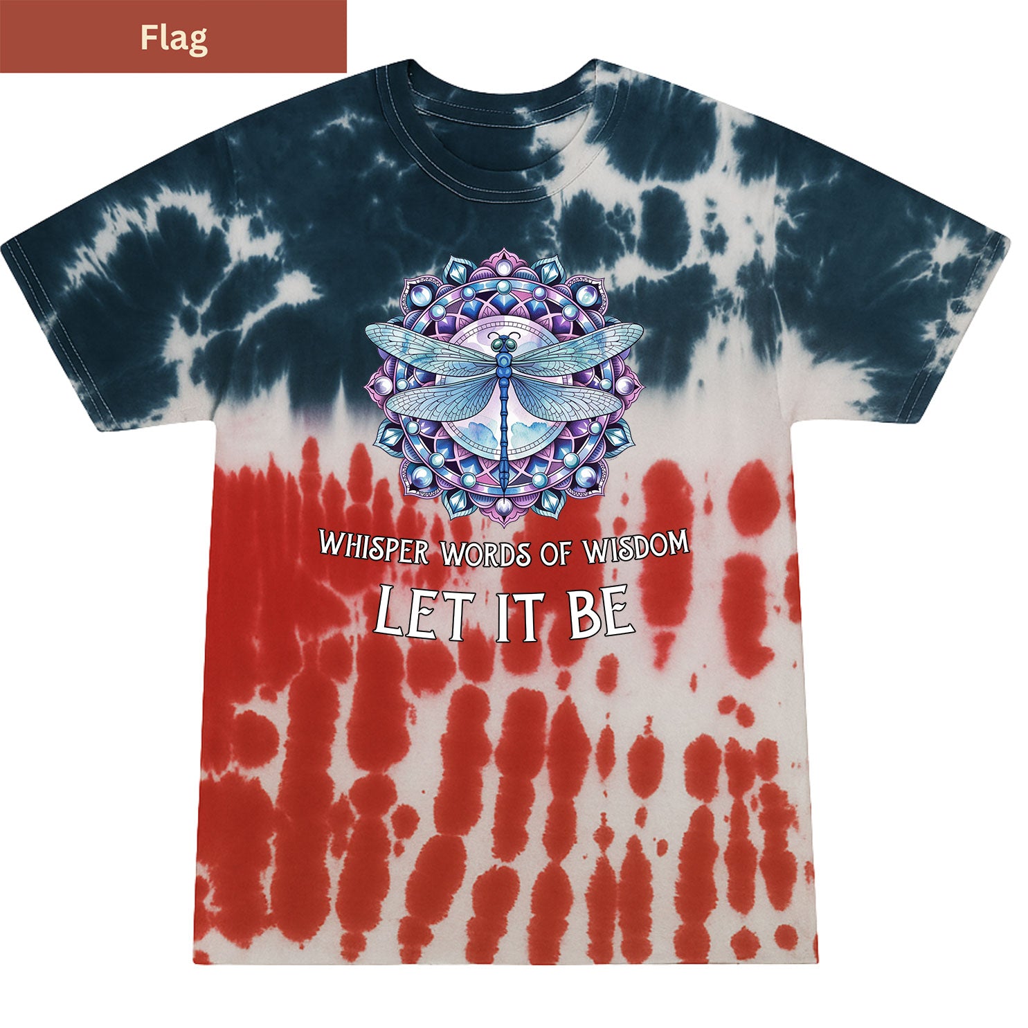 Whisper Words of Wisdom Premium Tie-dye Unisex Shirt