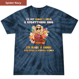 Sweet but a little savage Premium Tie-dye Unisex Shirt