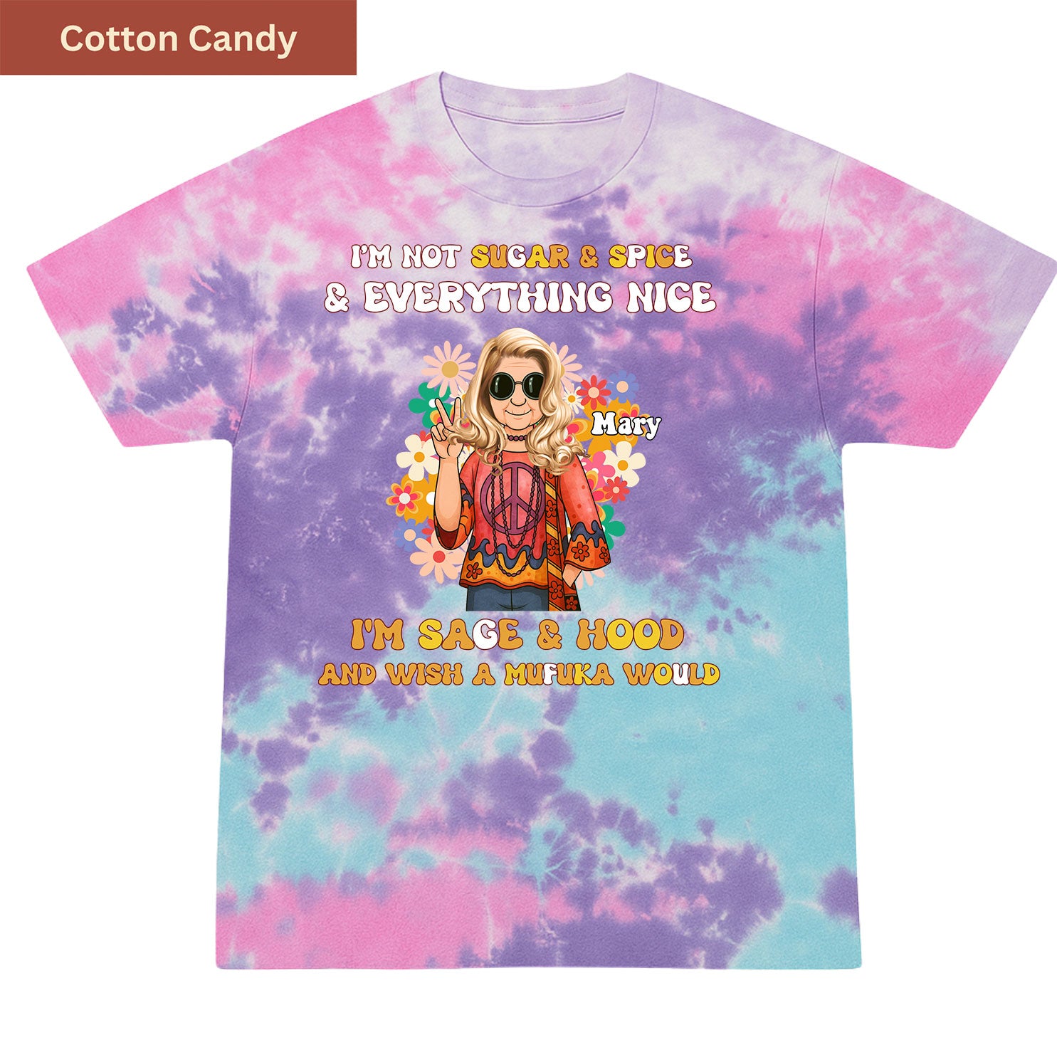 Sweet but a little savage Premium Tie-dye Unisex Shirt