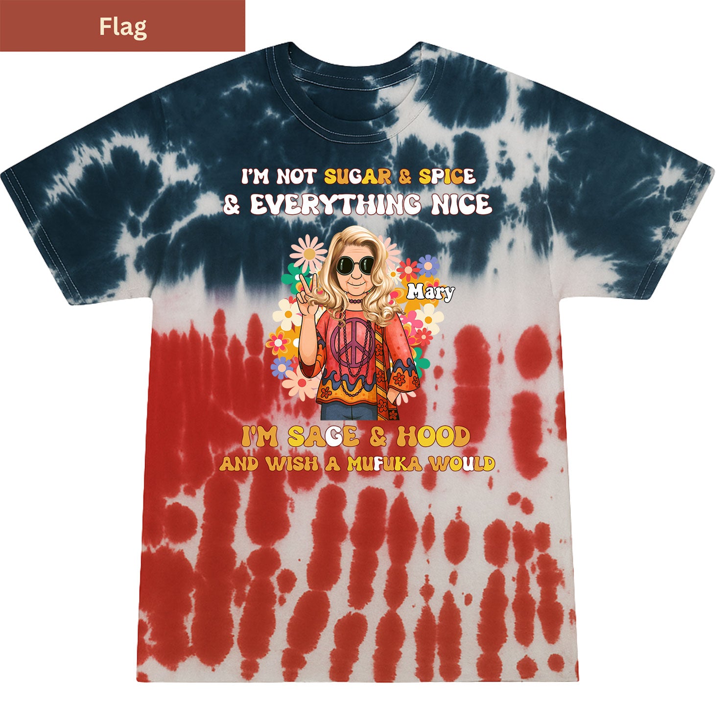 Sweet but a little savage Premium Tie-dye Unisex Shirt