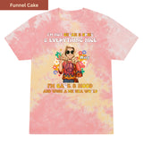 Sweet but a little savage Premium Tie-dye Unisex Shirt