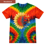 Be a Sunflower  Premium Tie-dye Unisex Shirt