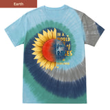 Be a Sunflower  Premium Tie-dye Unisex Shirt