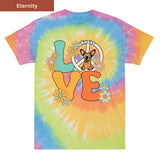 Groovy Dog Love Premium Tie-dye Unisex Shirt