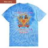 Living Life in Peace Premium Tie-dye Unisex Shirt